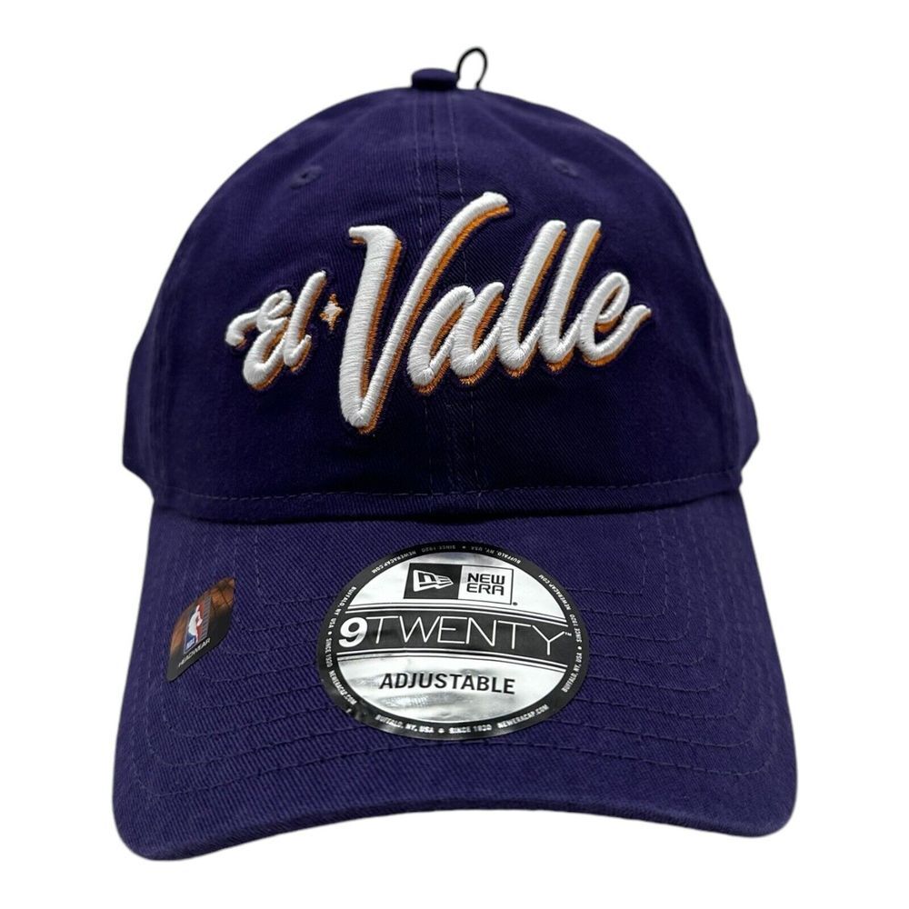 New Era 9Twenty Phoenix Suns Hat Cap El Valle Adjustable Purple NBA Basketball